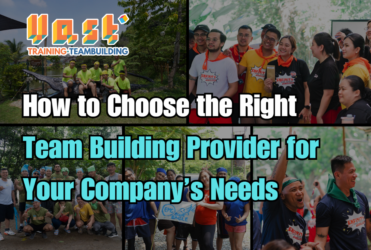 How to Choose the Right Teambuilding Provider for Your Company’s Needs