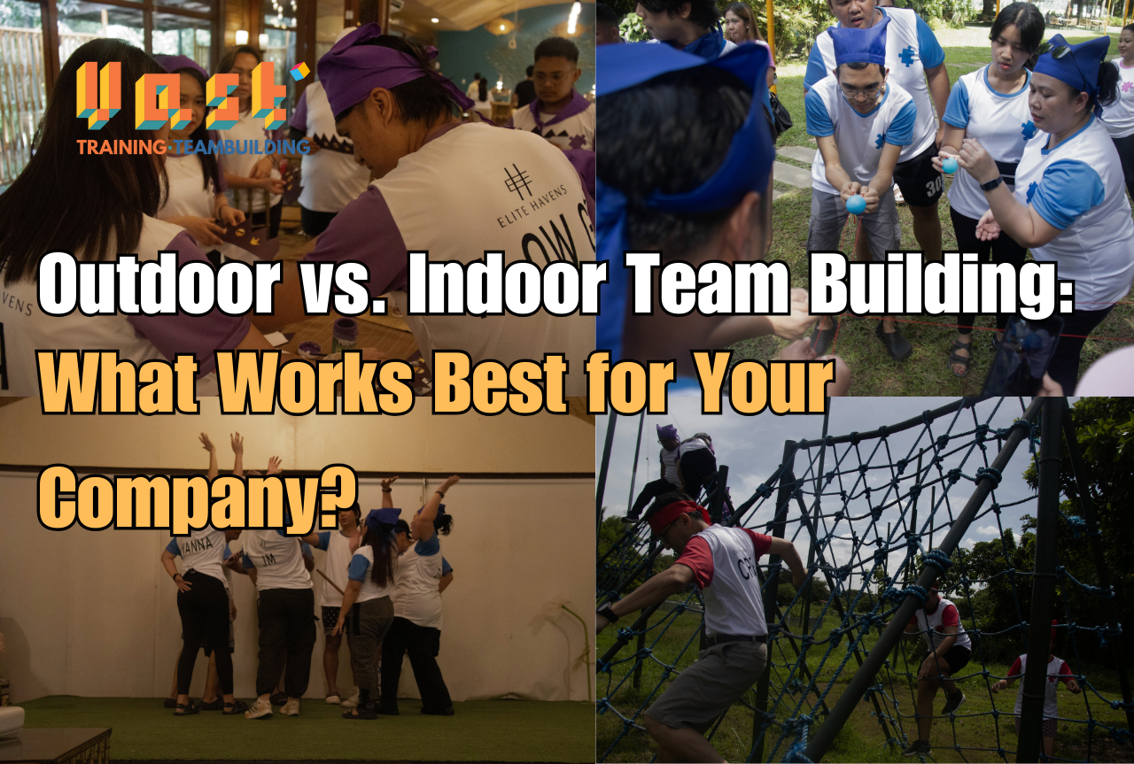 Outdoor vs. Indoor Teambuilding: What Works Best for Your Company?